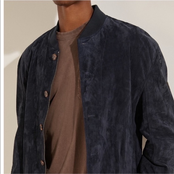 Guess Genuine Suede Jacket - Picture 1 of 4